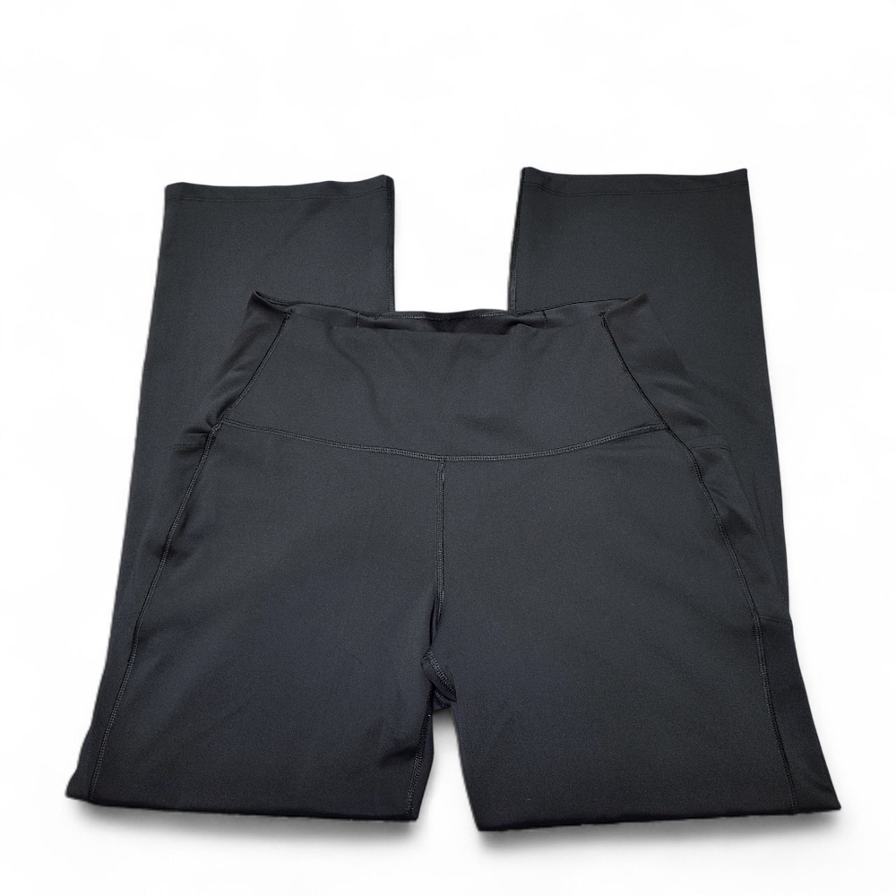 all in motion Black Straight-Leg High-Rise Women's Pants - Picture 3 of 9